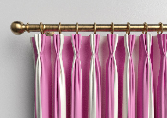 The British Stripe Co. Henry, Notting Hill No.1 - Made to Measure Curtains - Image 11